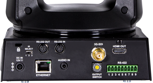 CV630-IP has several streaming outputs