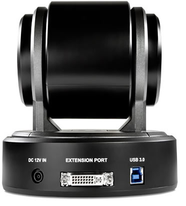 Full HD Teleconference PTZ USB3.0 2.0 Camera rear view