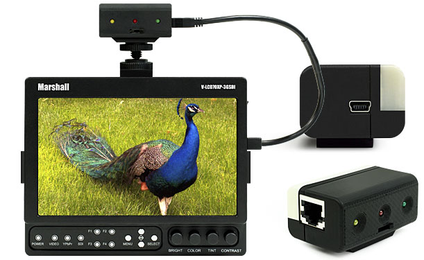 Camera-Top Tally Box for 6.5 inch STX and 7 inch XP Monitors