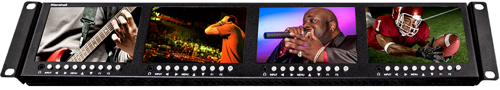 ML-454 4.5 inch Quad monitor