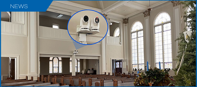 Marshall PTZ Cameras Deliver Broadcast Quality UHD Images for Newnan Presbyterian Church's Live Streams