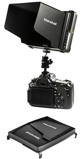 Video 
Assist Monitor on top of Canon DSLR