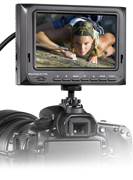 M-CT508-06 - 5 inch Portable Camera-Top Field Monitor