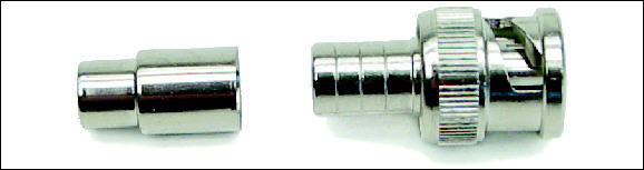 2 Piece FAstfit Crimp-on Male