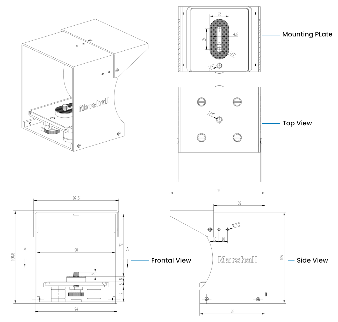 CVM-26 specification diagram