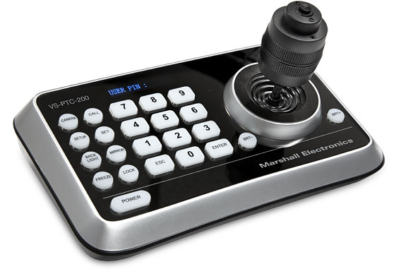 Compact PTZ Camera Controller