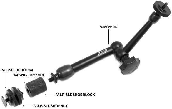 Slide-shoe configuration