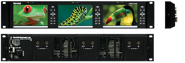 V-MD503-3GSDI high resolution LCD rack