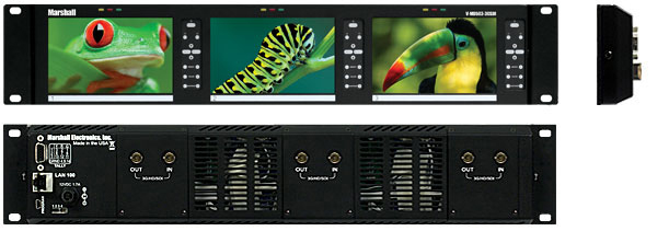 V-MD503-3GSDI high resolution LCD rack