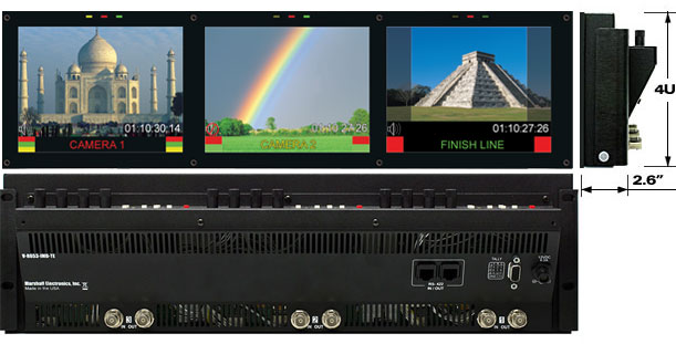 V-R653SB-IMD Super Transflective Outdoor LCD Rack Monitor